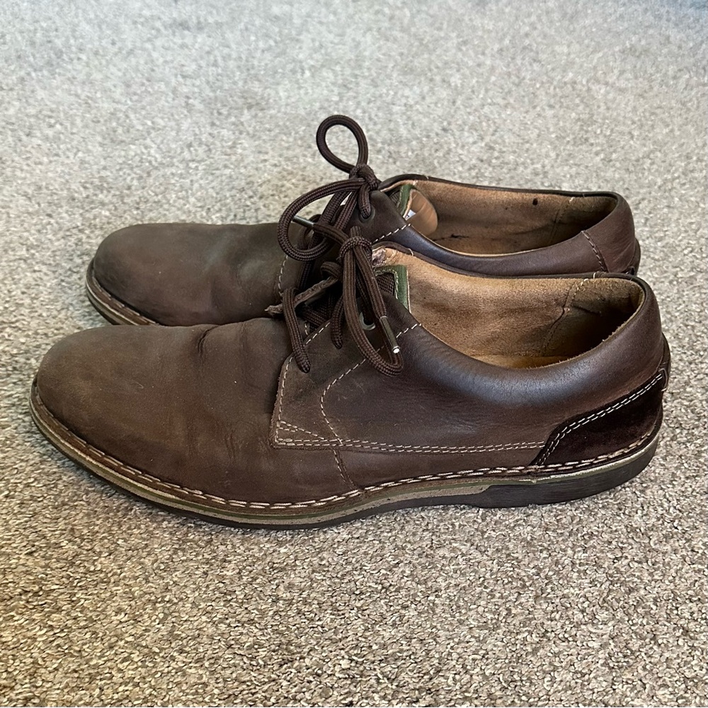 Clark’s Edgewick shoes 9.5 men’s brown